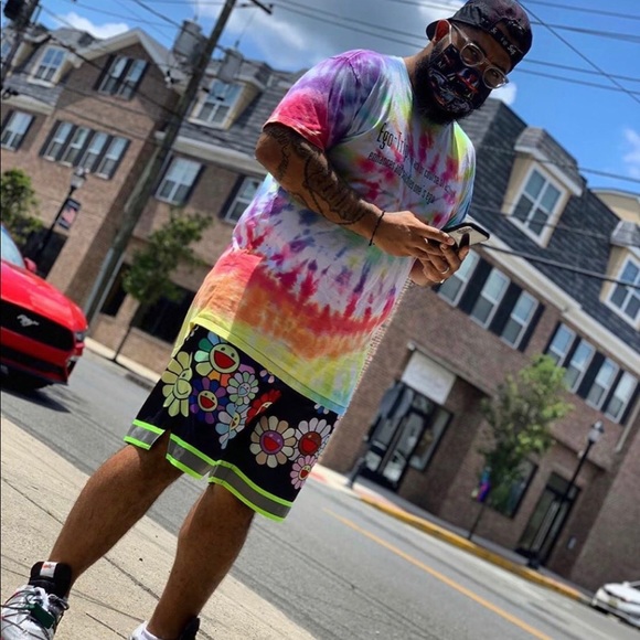 Paris drip Shorts Rare Paris Drip Murakami Short Poshmark